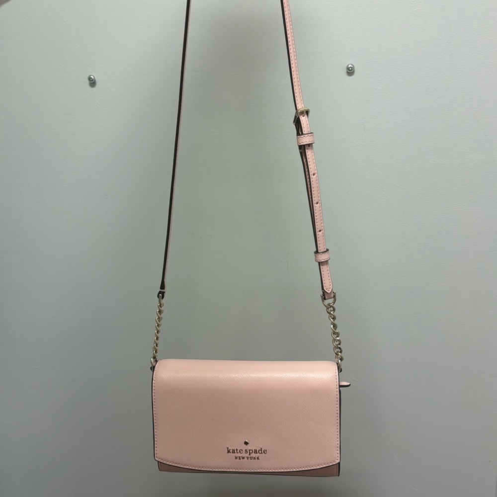 Light pink kate spade purse